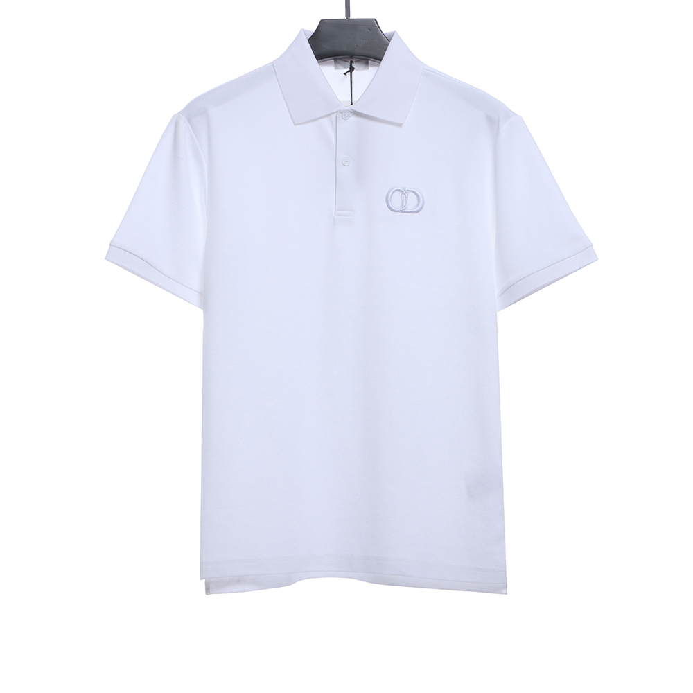 Dior CD embroidery short sleeve POLOTSK1