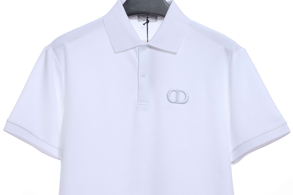 Dior CD embroidery short sleeve POLOTSK1