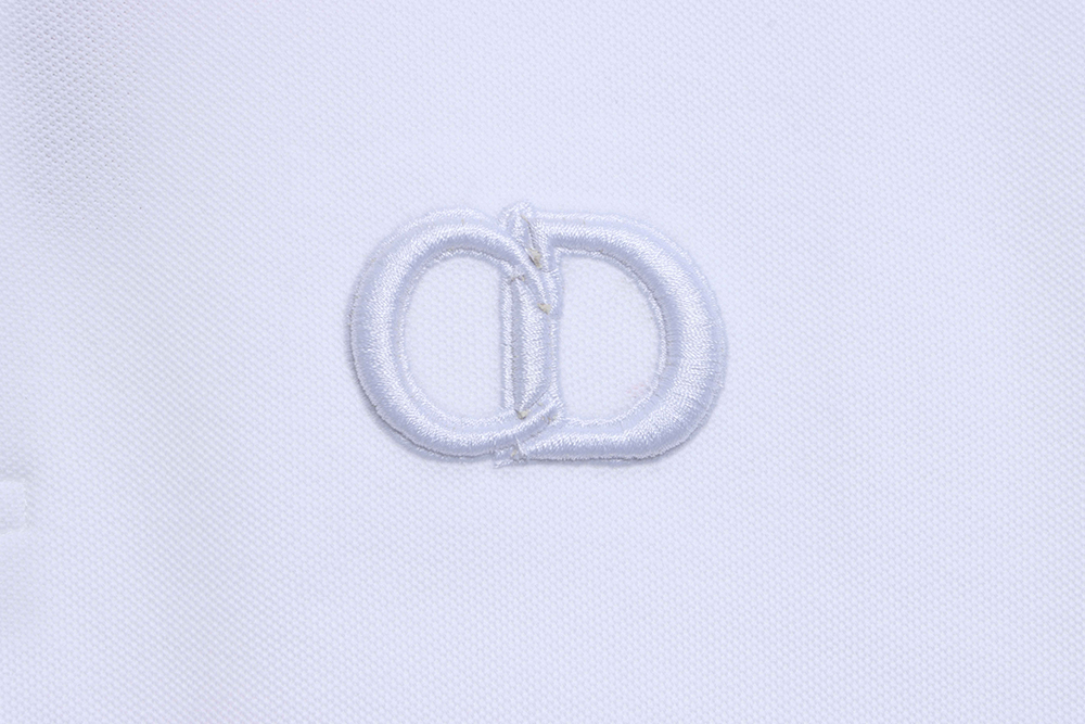 Dior CD embroidery short sleeve POLOTSK1