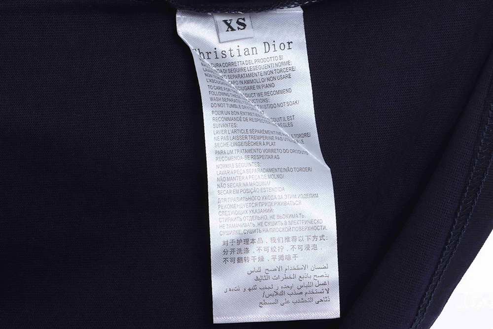 Dior box print short sleeve TSK1