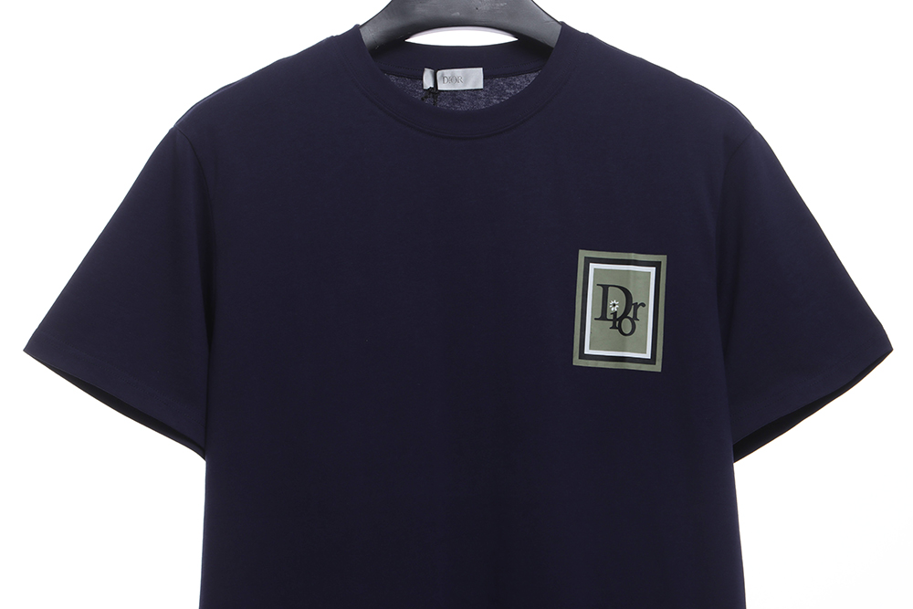 Dior box print short sleeve TSK1