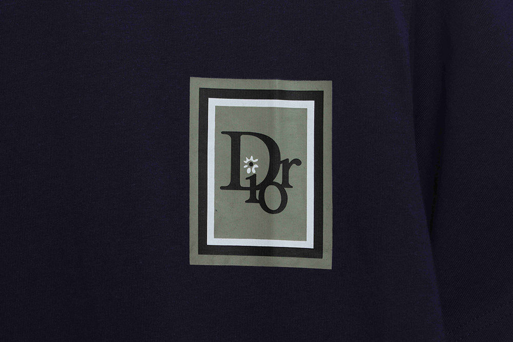 Dior box print short sleeve TSK1