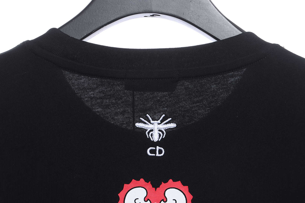 Dior Valentine's Day limited edition heart logo short sleeves