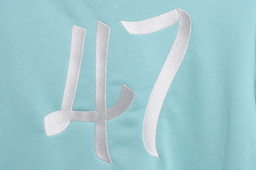 D1or Embroidered Logo Oversized Track Hoodie