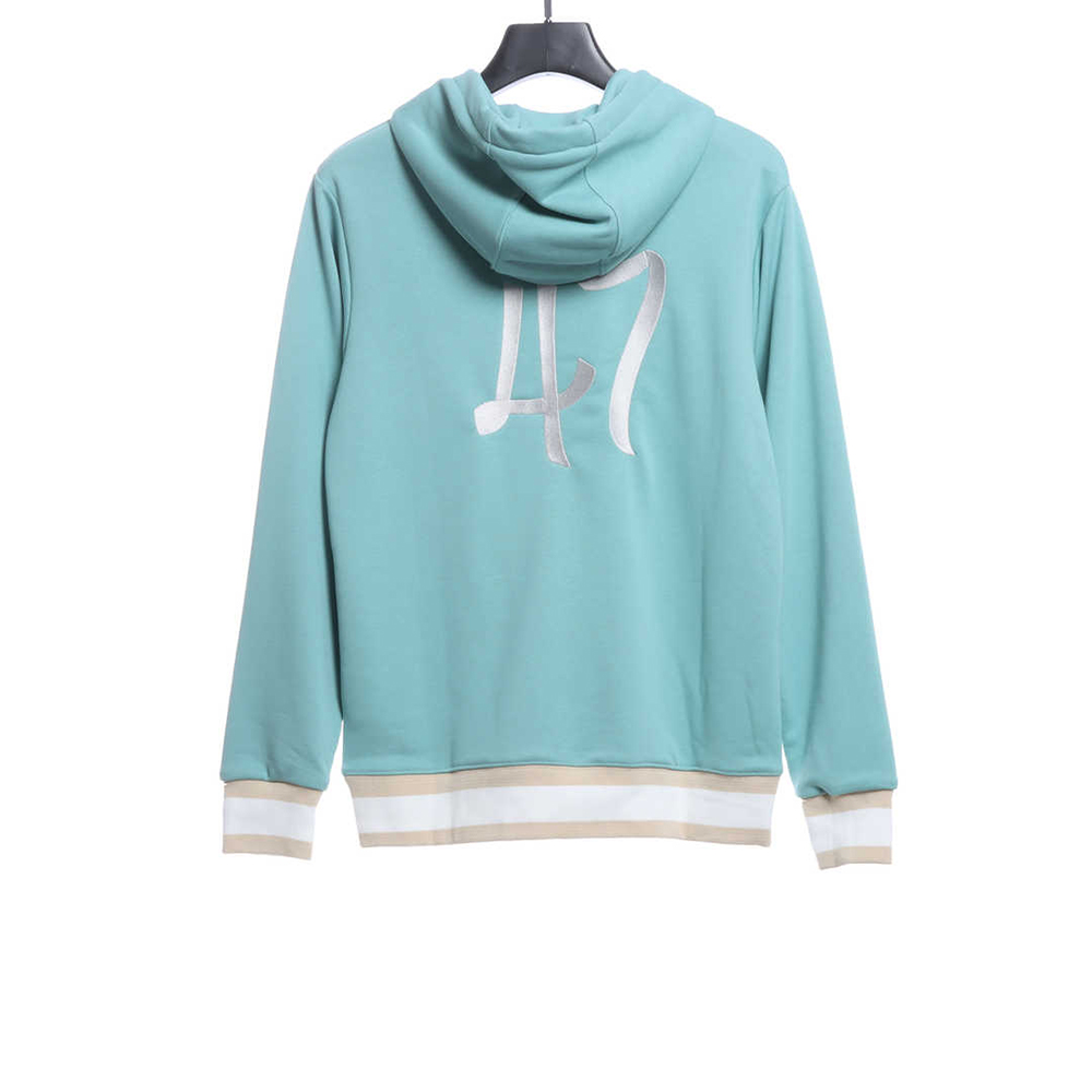 D1or Embroidered Logo Oversized Track Hoodie