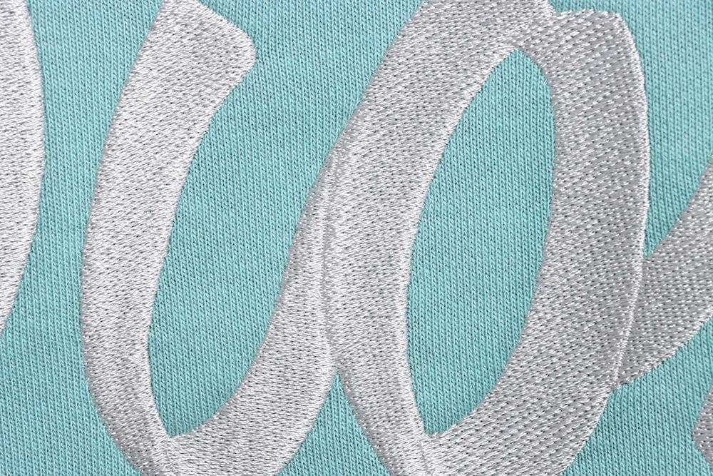 D1or Embroidered Logo Oversized Track Hoodie