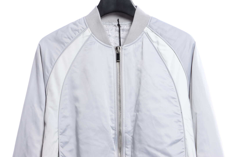 D1or x AJ Joint Flying Wing Embroidered Dark Flying Silver Jacket