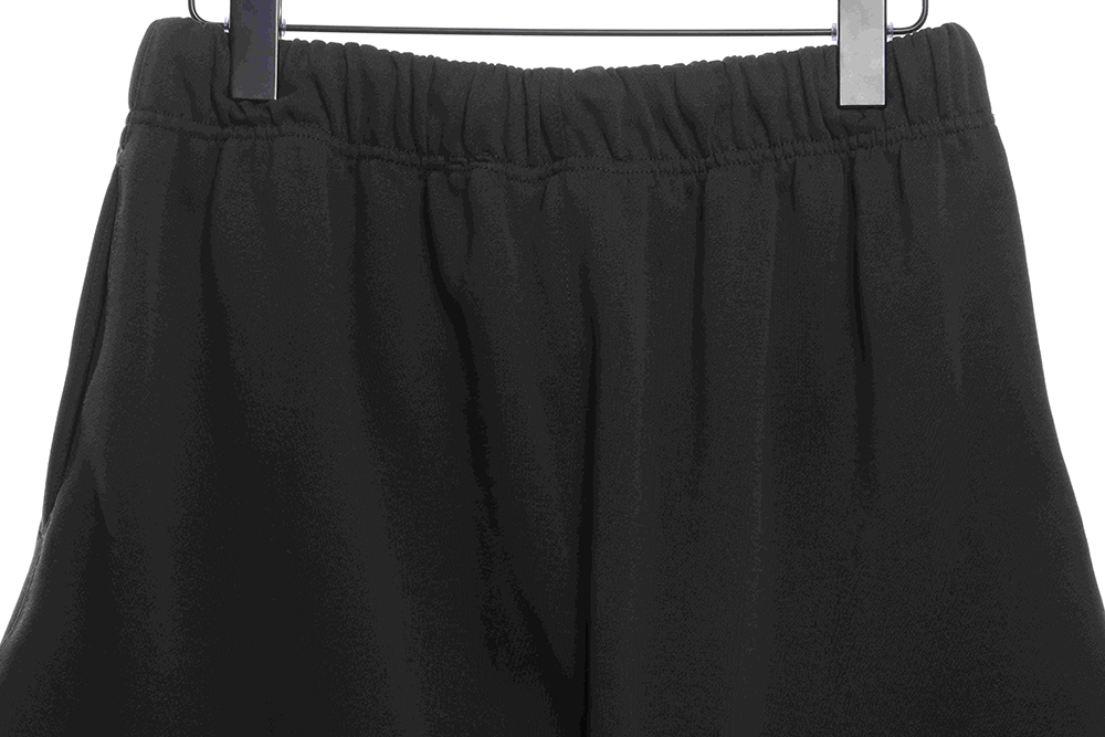 Double thread flocking letter small label shorts TSK2