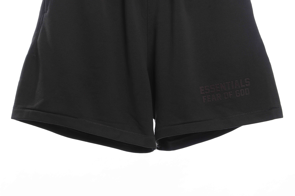 Double thread flocking letter small label shorts TSK2
