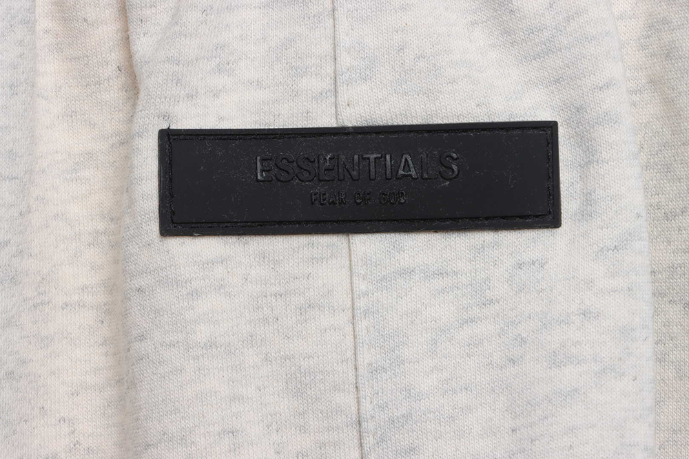 Double line eighth season flocking printed letter shorts TSK1