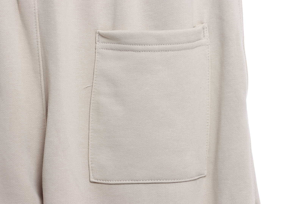 Double line 1977 flocking printed trousers TSK1