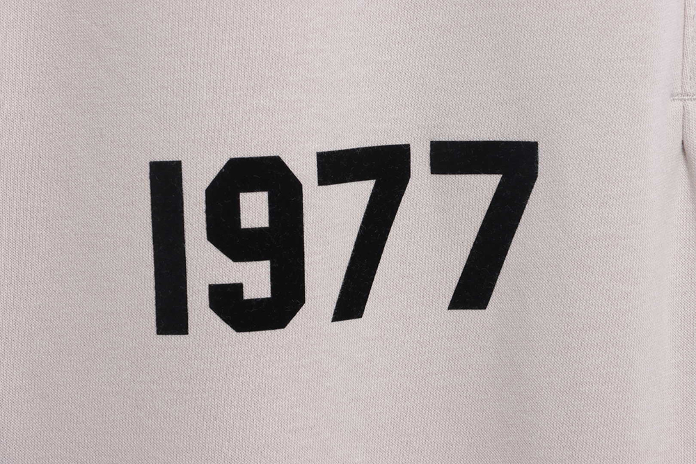 Double line 1977 flocking printed trousers TSK2