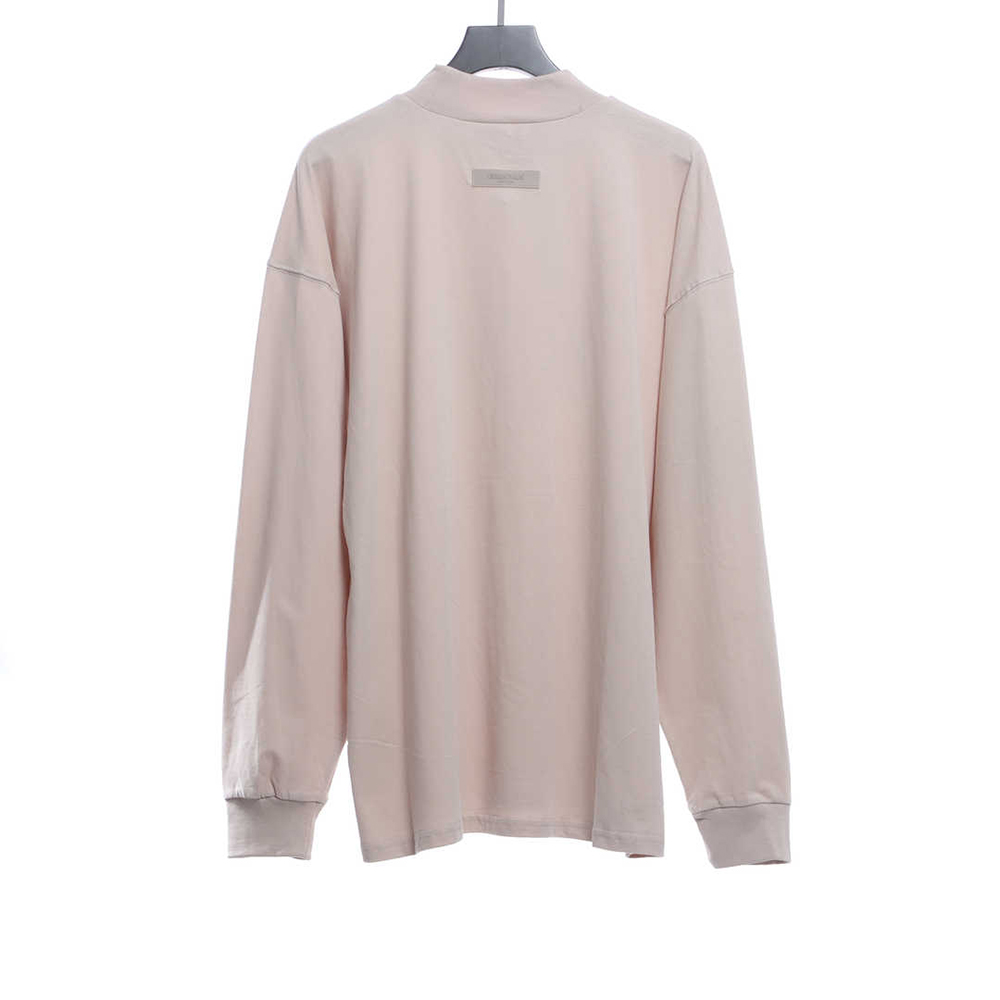 Double line 1977 flocking print long sleeve TTSK1