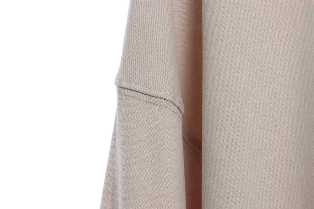 Double line 1977 flocking print long sleeve TTSK2