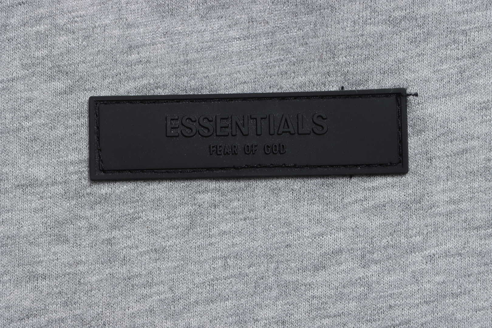 Double thread flocking logo print short sleeve TSK1