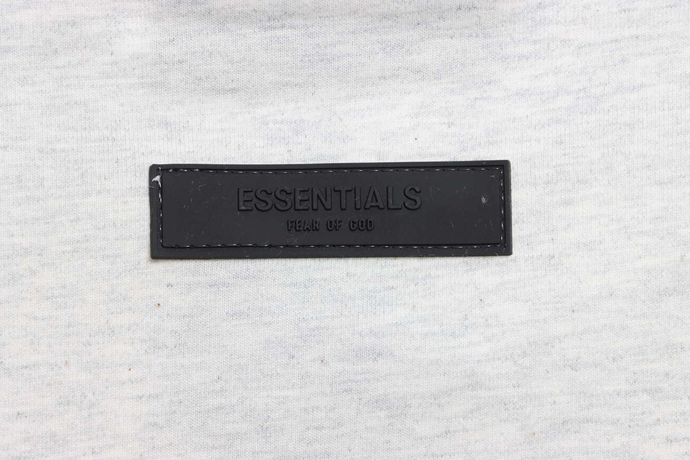 Double thread flocking logo print short sleeve TSK2