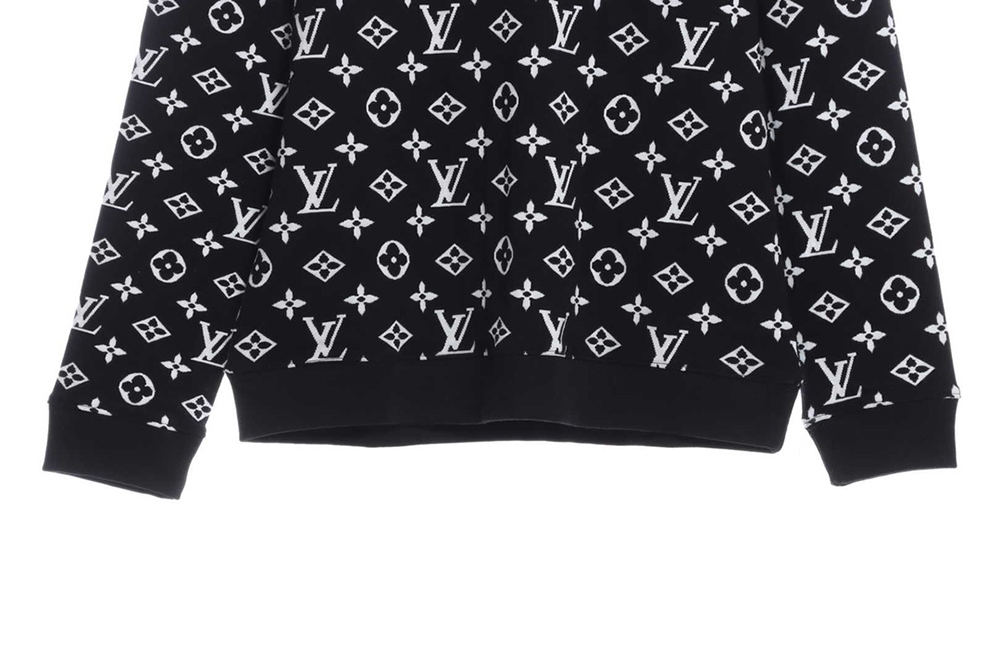 Louis Vuitton full pattern presbyopia jacquard sweater