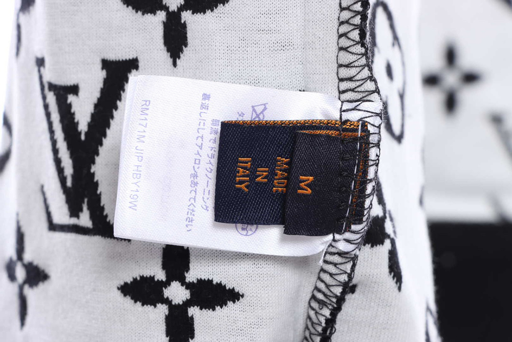 Louis Vuitton full pattern presbyopia jacquard sweater