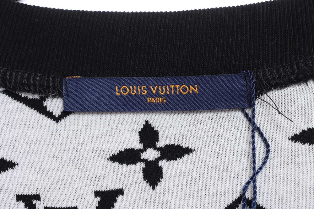 Louis Vuitton full pattern presbyopia jacquard sweater