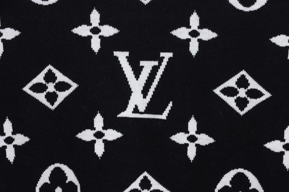 Louis Vuitton full pattern presbyopia jacquard sweater