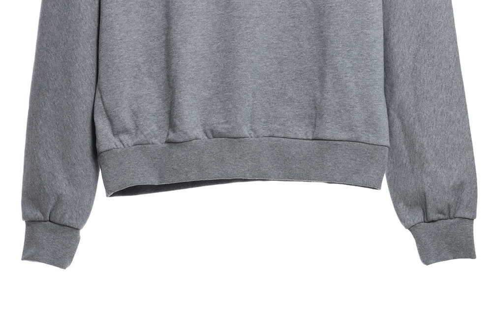 Louis Vuitton × Nigo Joint Gray Raglan Sleeve Round Neck Sweater