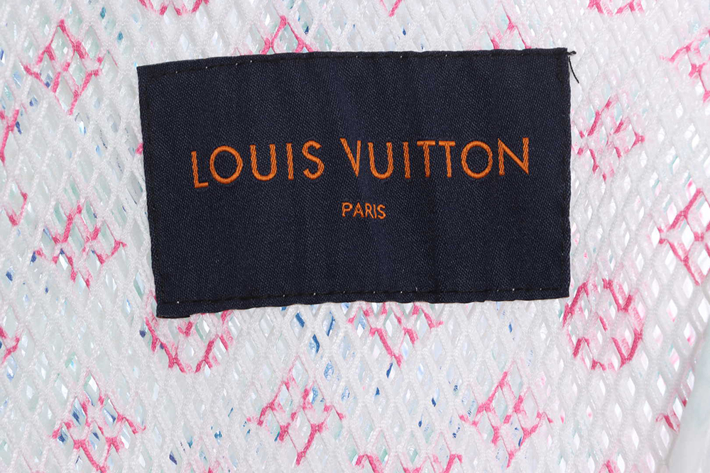 Louis Vuitton Gradient Presbyopia Mesh Hooded Jacket TSK1