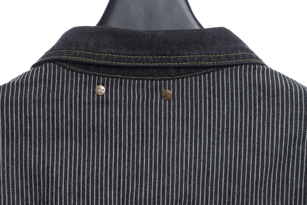Louis Vuitton joint NIGO stitching contrast color denim jacket