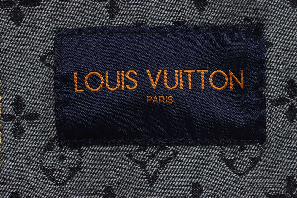 Louis Vuitton joint NIGO stitching contrast color denim jacket
