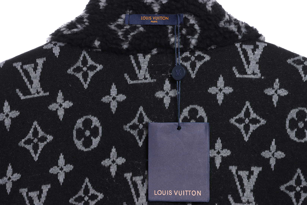 Louis Vuitton teddy fleece coat