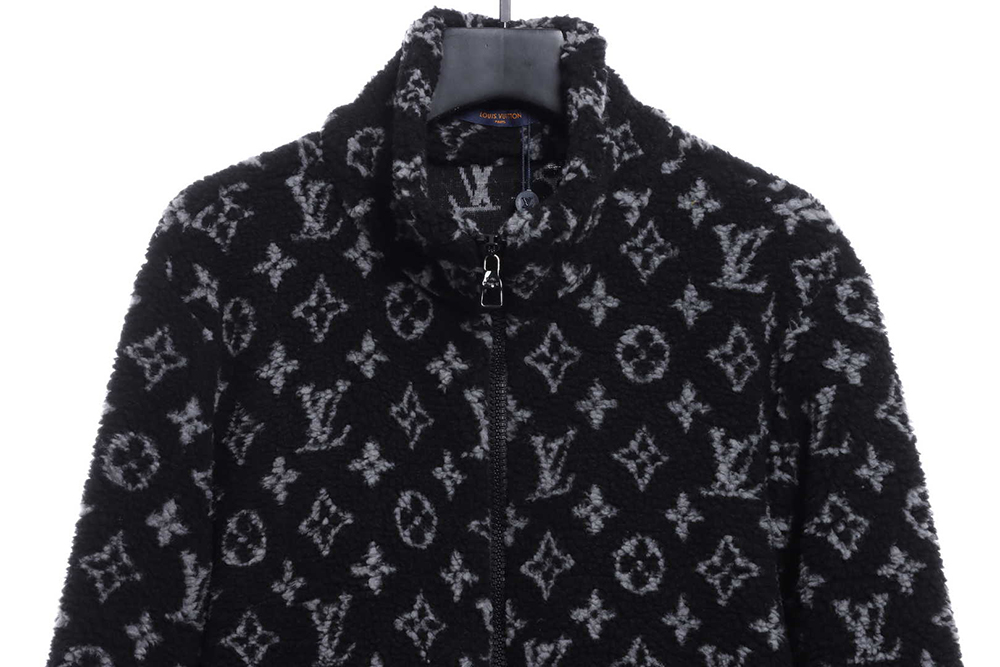 Louis Vuitton teddy fleece coat