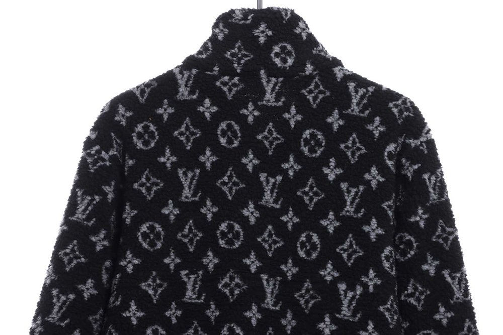 Louis Vuitton teddy fleece coat