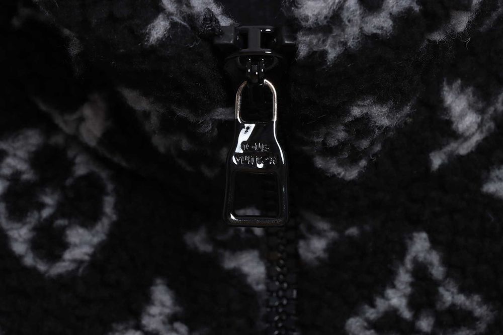 Louis Vuitton teddy fleece coat