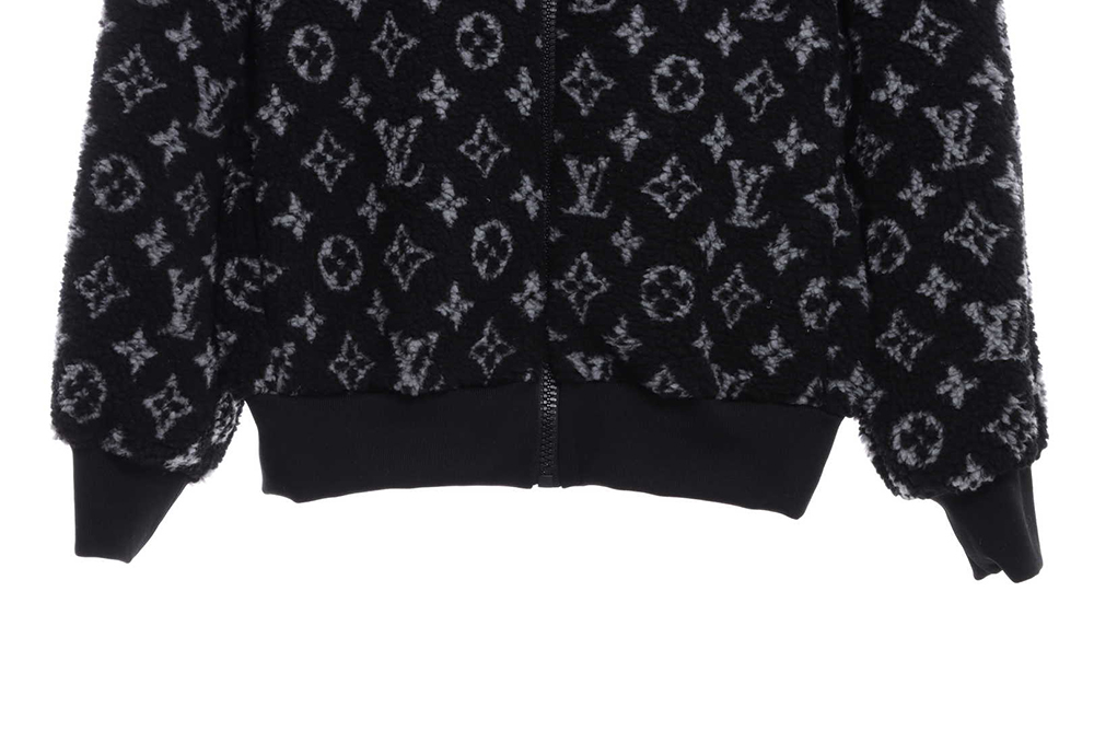 Louis Vuitton teddy fleece coat