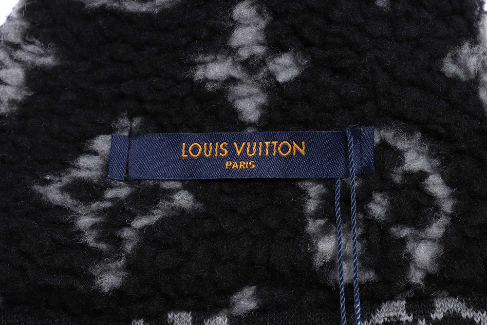 Louis Vuitton teddy fleece coat
