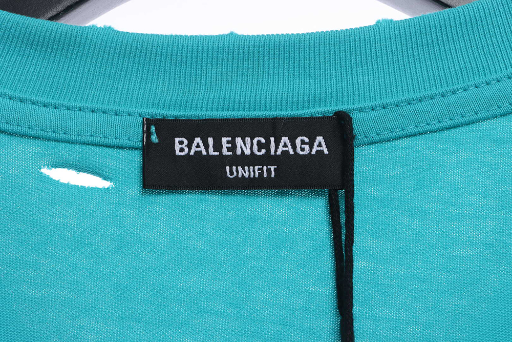 Balenciaga distressed ruined short sleeves