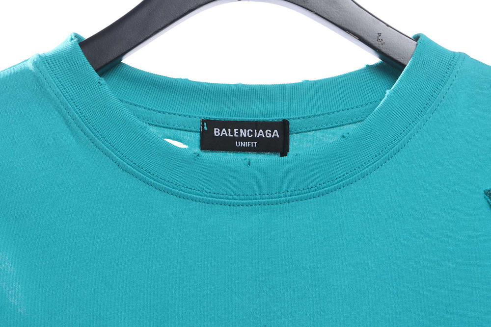 Balenciaga distressed ruined short sleeves