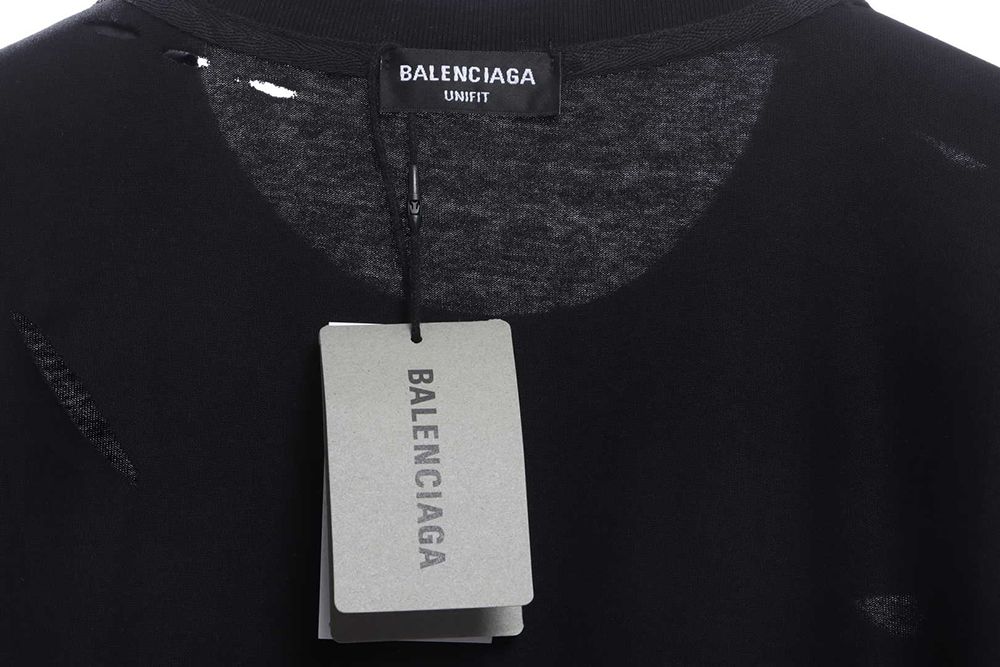 Balenciaga distressed short sleeve TSK1