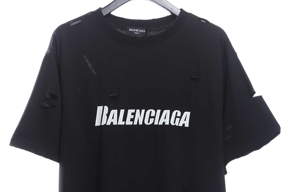 Balenciaga distressed short sleeve TSK1