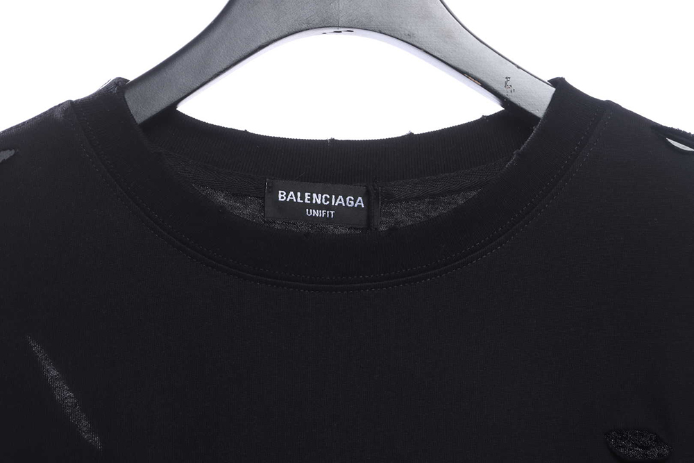 Balenciaga distressed short sleeve TSK1