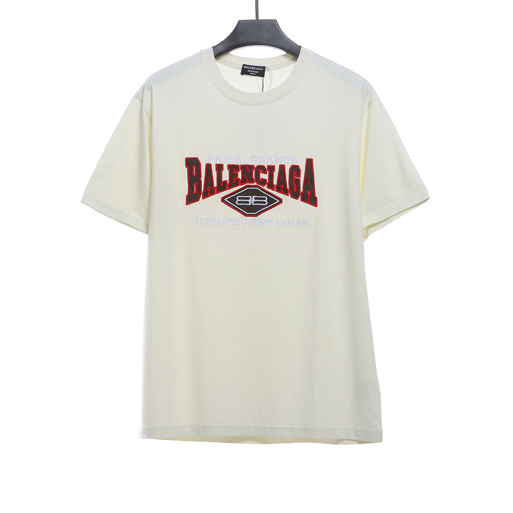 Balenciaga BB Letter Classic Embroidery Short Sleeve TSK1