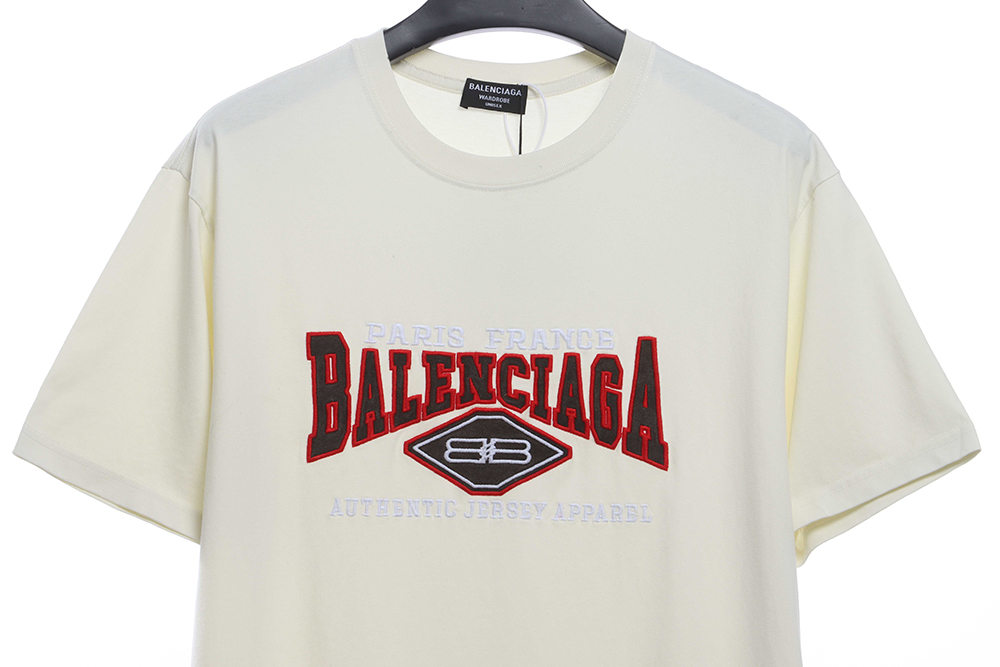 Balenciaga BB Letter Classic Embroidery Short Sleeve TSK1