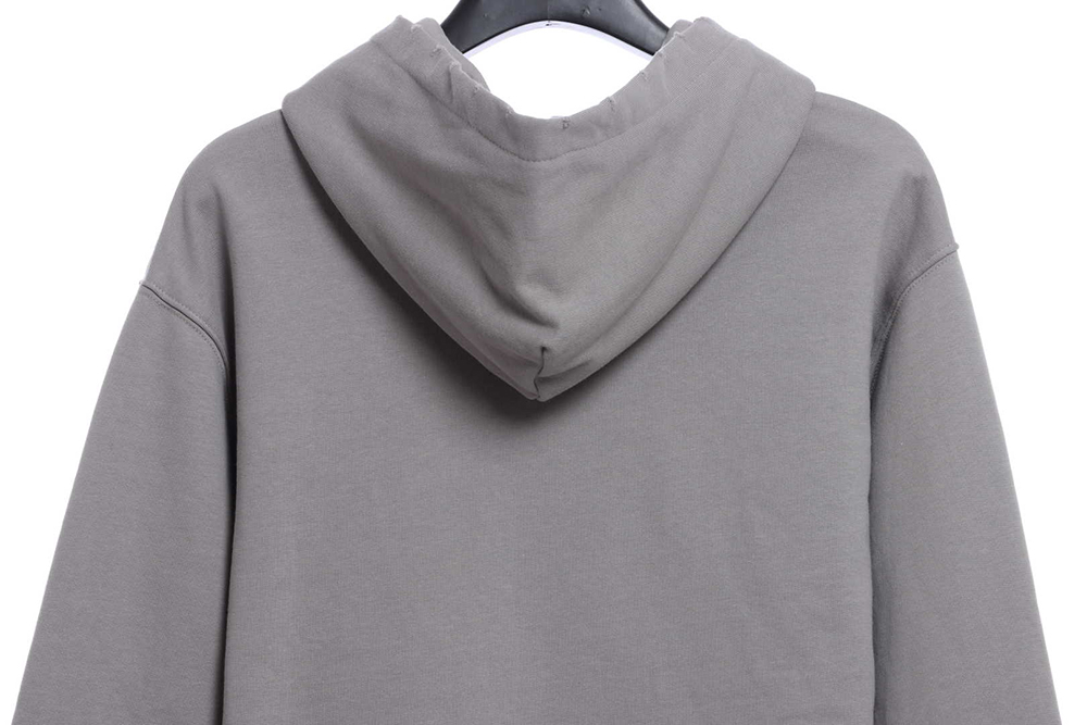 Balenciaga double B mosaic torn hoodie