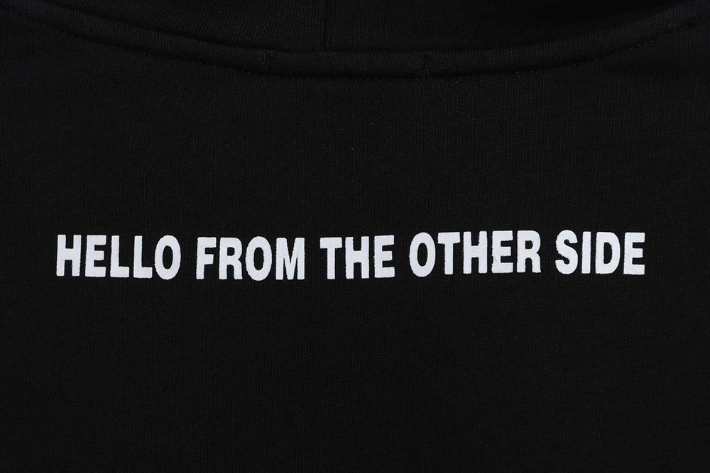 Balenciaga alien print hoodie