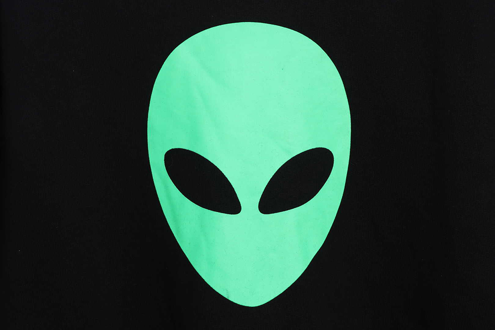 Balenciaga alien print hoodie