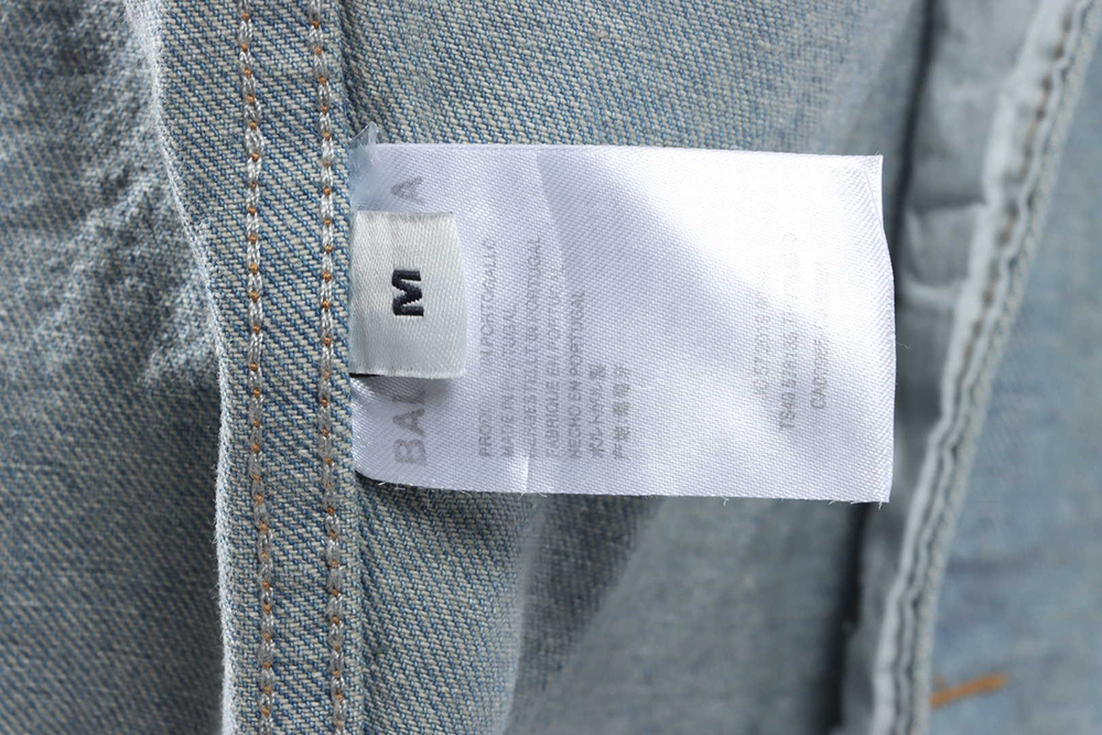 Balenciaga Blizzard Show Denim Hoodie