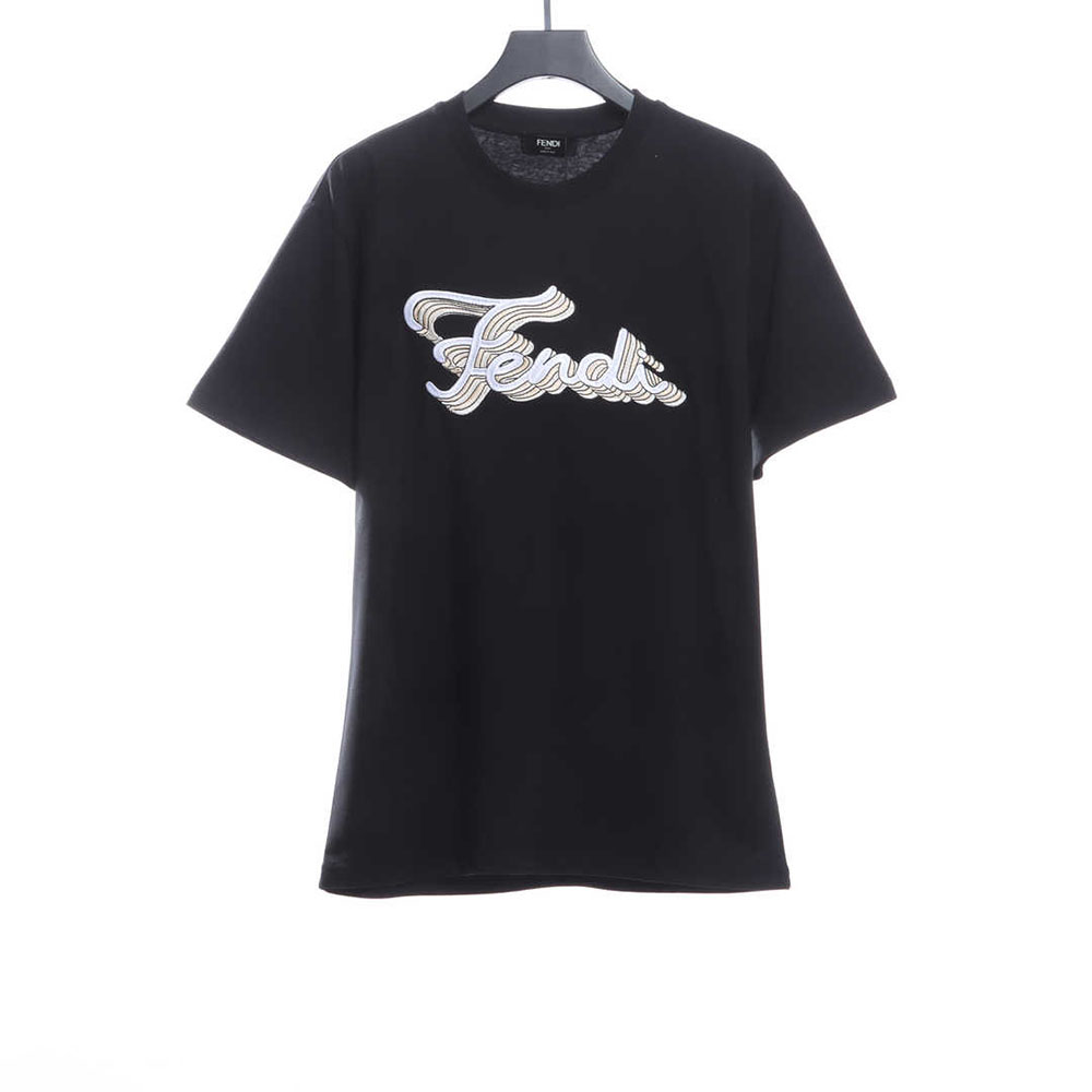 FEND1 phantom embroidery short sleeves