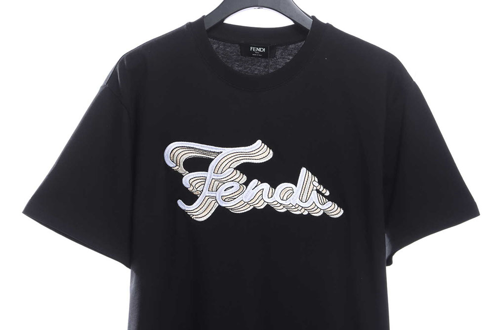 FEND1 phantom embroidery short sleeves