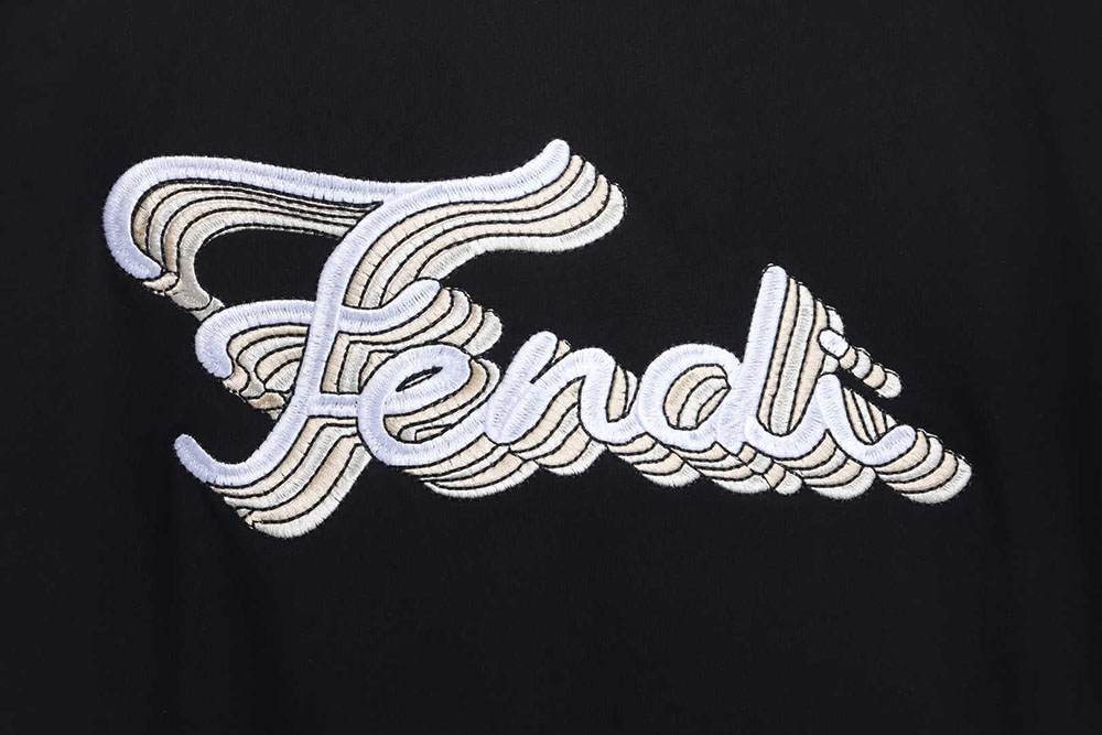 FEND1 phantom embroidery short sleeves