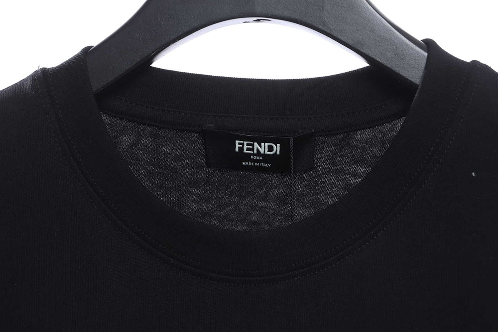 FEND1 phantom embroidery short sleeves