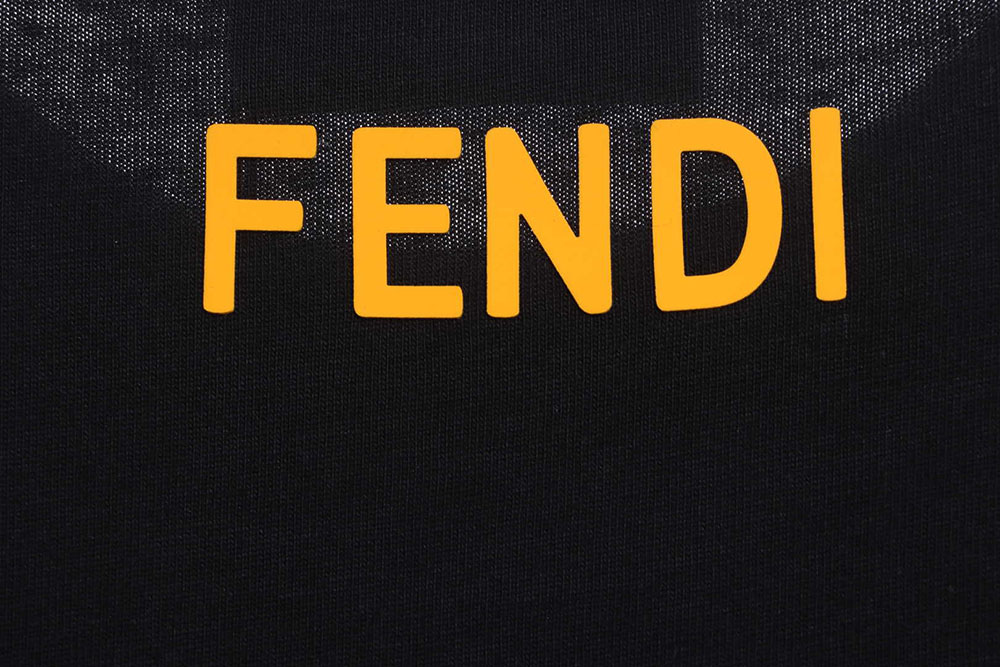 Fendi Devil Eyes Print Short Sleeve